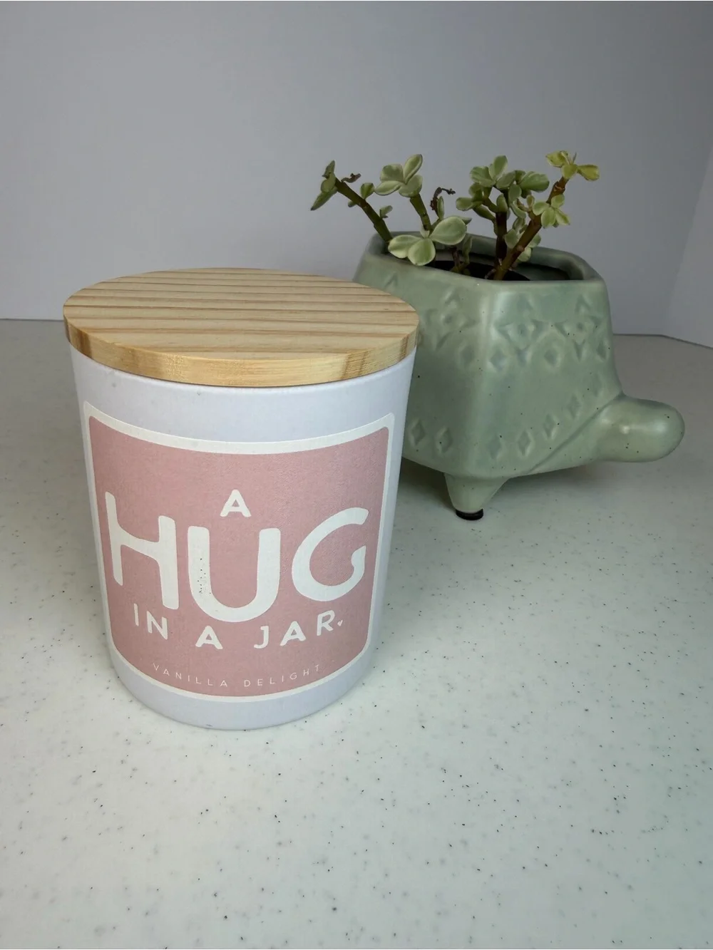 Altar’d State A Hug in a Jar Vanilla Delight Candle – 2-Wick